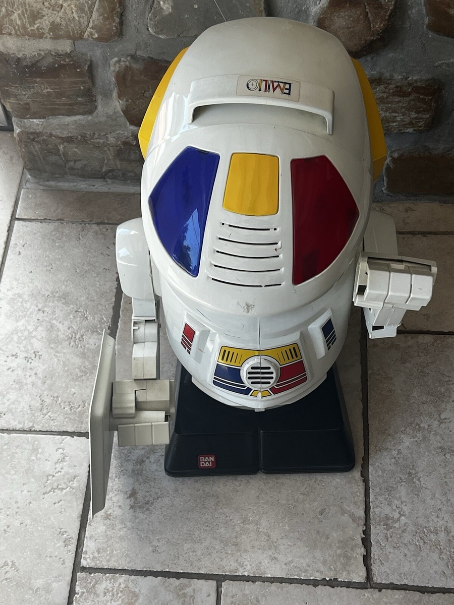 Robot Émilio - BANDAI - 60 cm - Vintage / Collection - notice