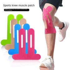 5Pcs Kinesiology Tape Breathable Knee Athletic Tape for Preventing Injury JQ