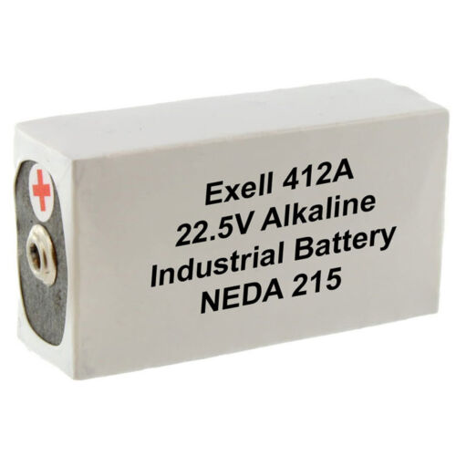 Exell Battery 412A for AVO Meters, Vintage Transistor Testers, Regency TR-1 - Afbeelding 1 van 4