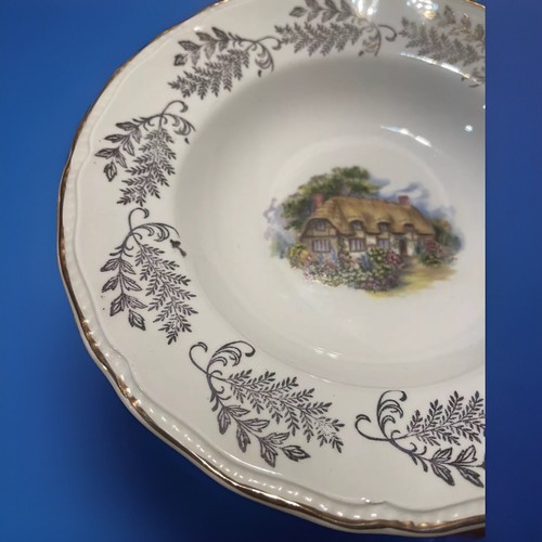 kensıngton staffordshıre soup bowl £6 bidding for one plate - Picture 4 of 8