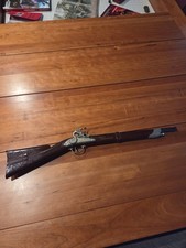 Vintage 1950s Hubley Davy Crockett Buffalo Rifle cap gun, Great shape 
