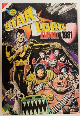 Star Lord Annual 1981 Hardcover Unclipped Featuring Strontium Dog