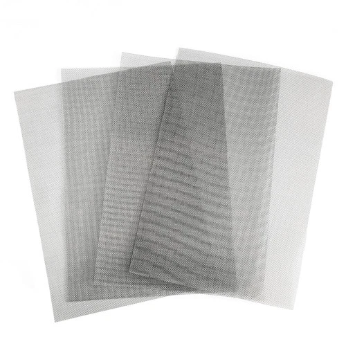 4 Pc Stainless Steel Mesh Sheet Sturdy Wire Woven Screen For DIY Projects