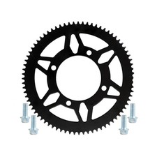219 Chain Rear Sprocket 76T w/ 4 Bolts For Go Kart ATV Quad Karting Racing Golf