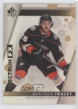 2022-23 SP Authentic Spectrum FX Future Watch Level 2 Brayden Tracey #S-67 14d2