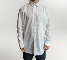 DOLCE&GABBANA Dolce Gabbana Brad Mens Dress Shirt White size 44 17 1/2