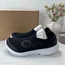 OOFOS OOmg Sport LS Low Sneakers Active Recovery Black/White Men's 11