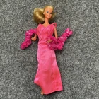 1960’s Superstar Barbie Doll 9720? Pink Dress Mattel Vintage 1966 Blonde