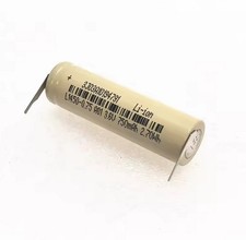 14500 750mAh 3.6V Lithium Ion Battery Flat-Top With Tabs - USA Ship