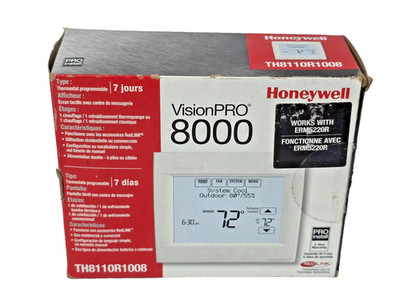 Honeywell VisionPRO 8000 with RedLINK Programmable Thermostat (TH8110R1008)