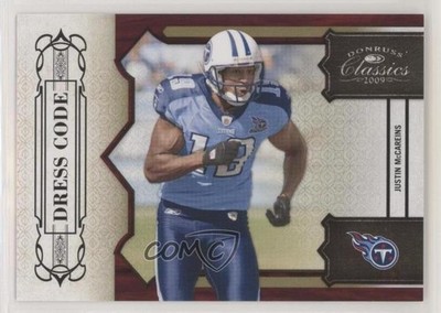 2009 Donruss Classics Dress Code Gold 60/100 Justin McCareins #10 fm0