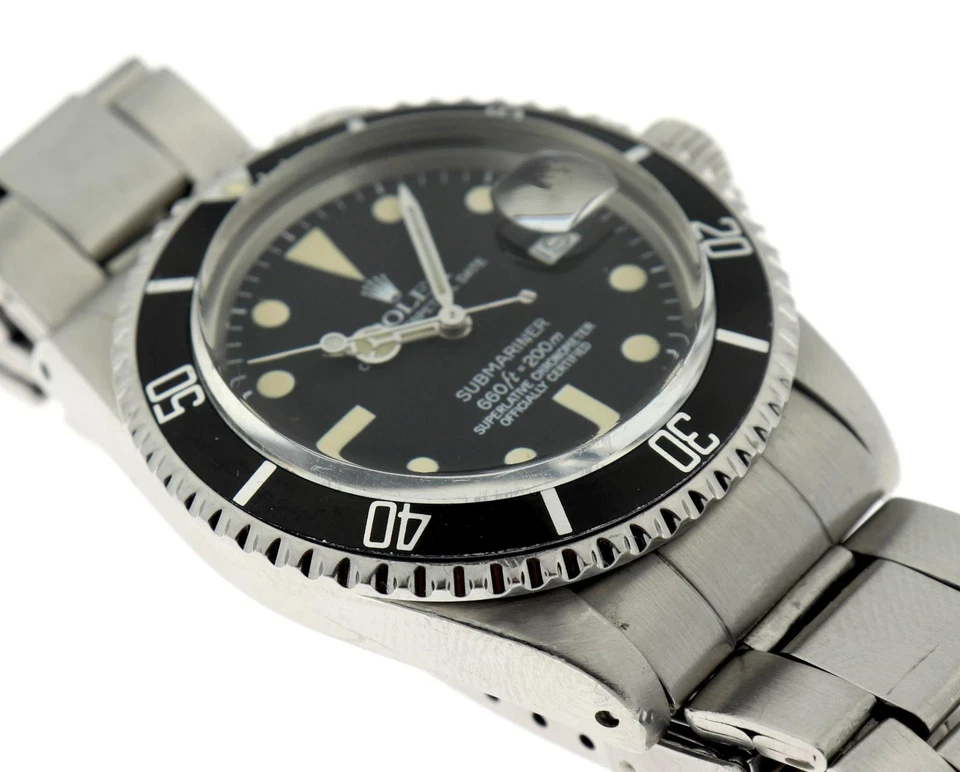 1972 3.3M Serial Red Era Rolex Submariner 1680 Stainless Steel Watch 40mm - Image 2 of 4