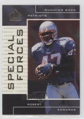 1998 SP Authentic Special Forces 339/1000 Robert Edwards #S30 10rk