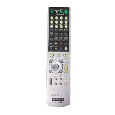 Sony RM-PP412 Wireless AV System Remote Control Silver for Sony Components