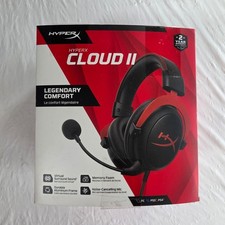 HyperX Cloud II Gaming Headset Black 7.1 Surr...
