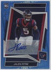2022 Jalen Pitre Rookies & Stars True Blue Auto RC 55/99 #186 (H3291)
