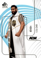 2025 SP Signature Edition AEW #85 Satnam Singh /249