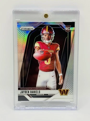 2024 Panini Prizm Rookie Variations Jayden Daniels #17 Silver Prizm (RC)