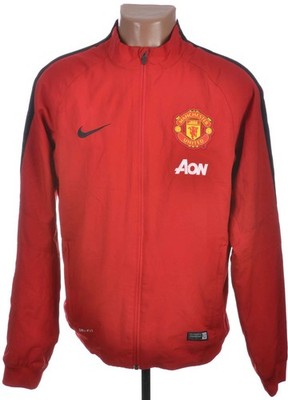 Manchester United 2014 2015 Fußball Hymne Jacke Nike Größe M Erwachsene