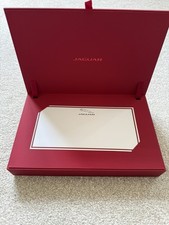 Jaguar Luxurious Red key - Keyring - Documentation Presentation Box. Immaculate 