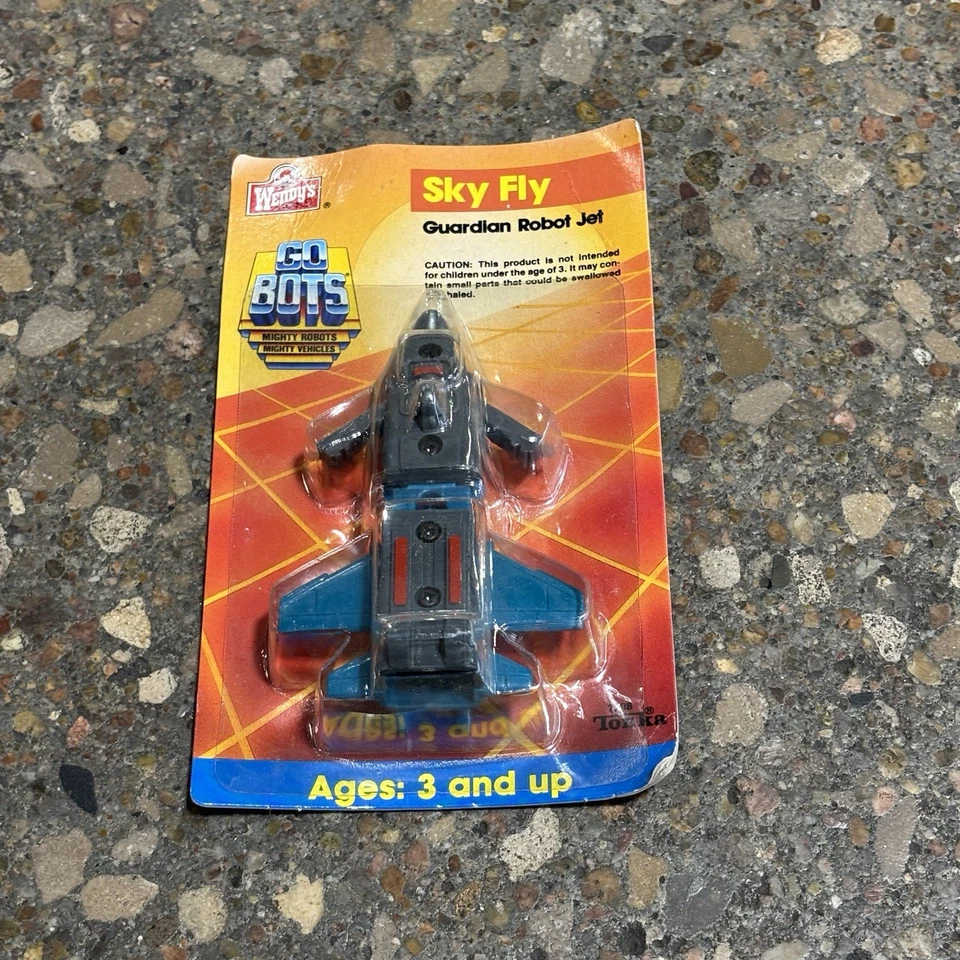 Gobots 1987 Wendys Niños Comida Sky Fly & Guide Star Nuevo En Paquete Juguetes Tonka Foto 3 de 4