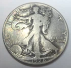 1928 S * SILVER WALKING LIBERTY HALF DOLLAR * As Seen *USA Only Please FREE SHIP