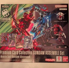 PC02A Premium Card Collection GUNDAM ASSEMBLE Set Box (Models only, No Cards)