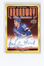 2025-26 New York Rangers Centennial #BBS-NK Nick Kypreos Broadway Blue Signature