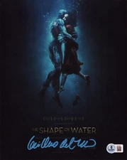 Guillermo del Toro Signed The Shape of Water 8x10 Photo Autograph Beckett