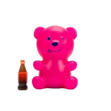 Toys - Gummymals Pink. Interactive Super Squishy Gummy Bear Style pet with Ov...