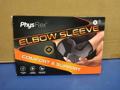 NIB Elbow Sleeve For Tennis & Golfer s Elbow Pain Relief Compression Sleeve Smal