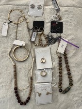 Lot Of 11 Fashion Jewelry Items 10 New With Tags