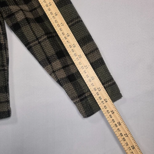 NWT BC Clothing Mens Textured Flannel Shirt Jacket Green Plaid Shacket Small image 9