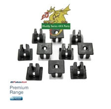 Allmakes Land Rover Panel Plastic Loc Nut Fasteners RTC3745 x 10