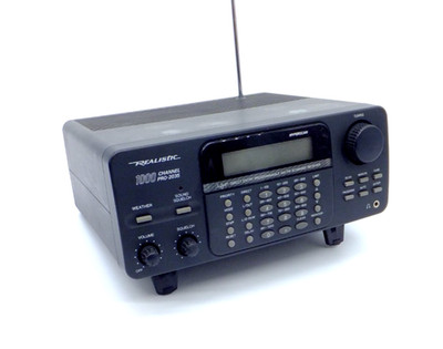 RADIO SCANNER - Realistic PRO-2035 1000-Channel Desktop Radio Scanner ...