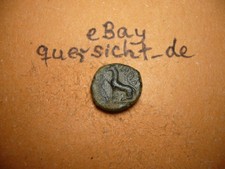 Sicily: Syracuse? AE 12,71 mm 1,68 g (3. Century BC) Tyche/Hund RARE (CA6884)