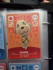 Goldie 317 AUTHENTIC US PACK FRESH Animal Crossing Series 4 Amiibo Card