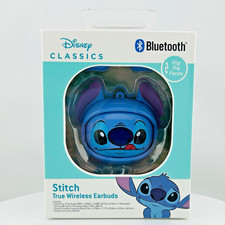 Disney Classics STITCH True Wireless Bluetooth Earbuds Flip The Faces NIB