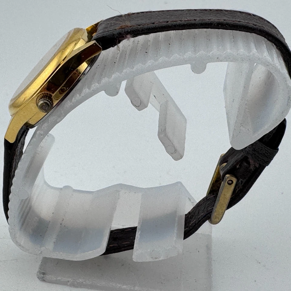 Reloj de Cuarzo Armitron 25/4824 Mujer Fase Lunar Tono Dorado Analógico Batería Nueva De Colección Foto 4 de 4