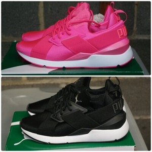 puma muse satin knockout pink