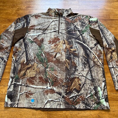 Realtree Camo Long Sweater RealTree Camo Sweatshirt Men 2XL