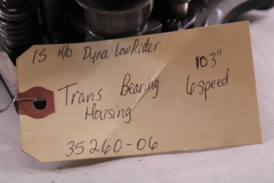 6 Speed Trans Shaft Gears 35246-10 2015 Harley Davidson Dyna Low