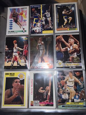 9 Card lot Chris Mullin Golden State Warriors St. Johns Pacers AL89 | eBay