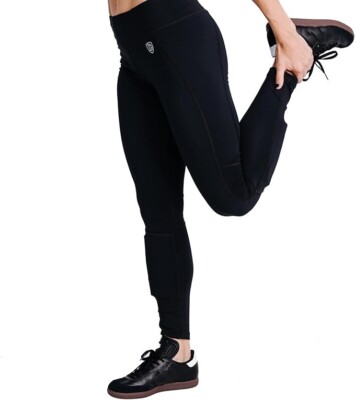 GOAL FIVE COMBO SHINGUARD SOCCER TIGHTS  Women's Size XL BLACK  NEW WITH TAGS!!