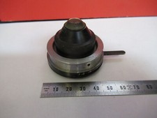 VINTAGE SPENCER CONDENSER  IRIS OPTICS MICROSCOPE PART AS PICTURED F8-A-48