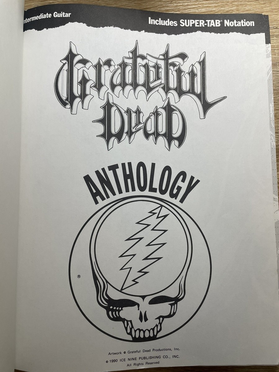 Grateful Dead, Anthology, Super Tab, Songbook, 1990 | eBay