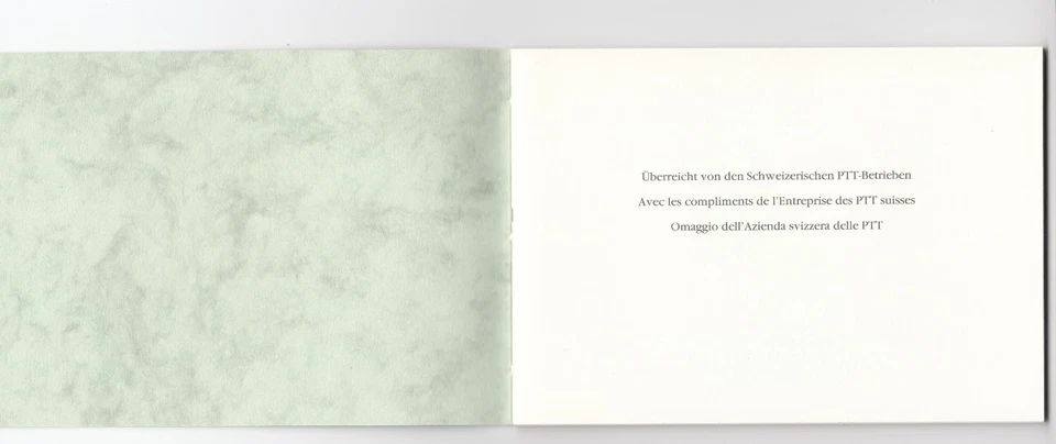 Switzerland 1982 - stamp presentation booklet - fine used - Image 2 of 4