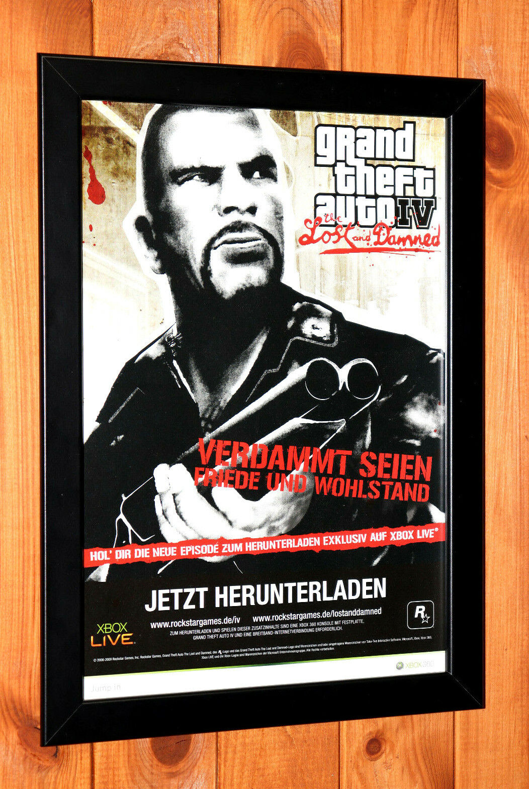 Poster Cartaz GTA PCgame PS3 PS4 Playstation Xbox 360