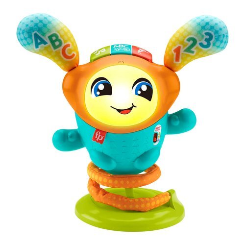 Fisher-Price - Rire et Apprendre Camper 3-en-1, Jouet Poussée pour Premiers Pas et Centre d'activité Musique, Jouet pour Enfants 9-36 Mois, HCK51
