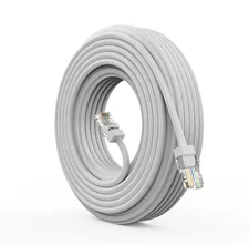 60ft RJ45 CAT5E POE Ethernet LAN Cable Wire Cord For Security IP Camera System